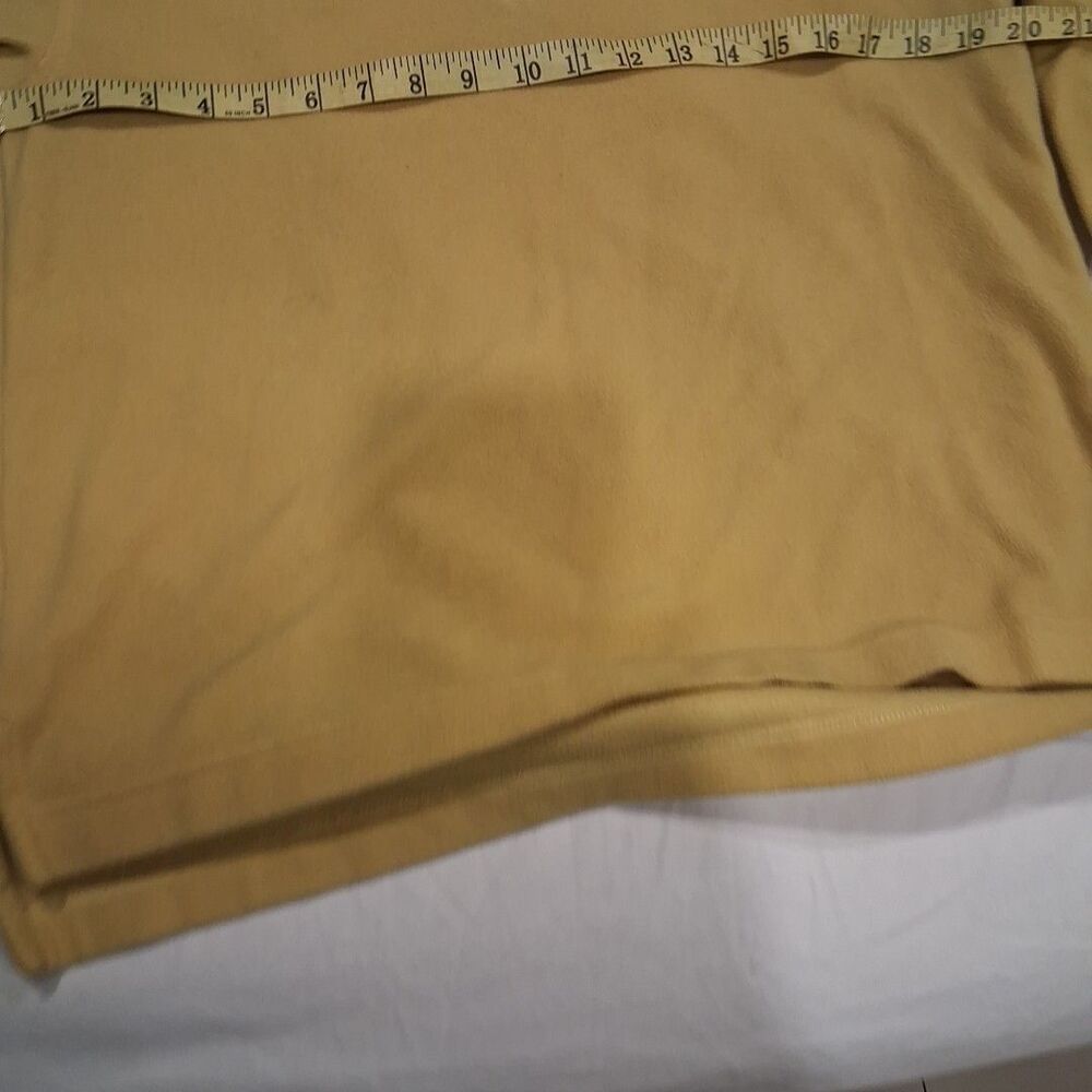 Patagonia Womens Yellow 1/4 Zip Fleece - Picture 3 of 9